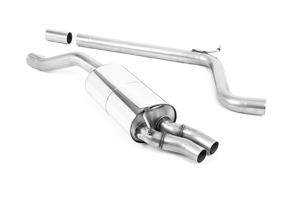 Audi A1 40TFSI 2.0 – GPF Back Exhaust System with Cerakote Black GT-76 Trims