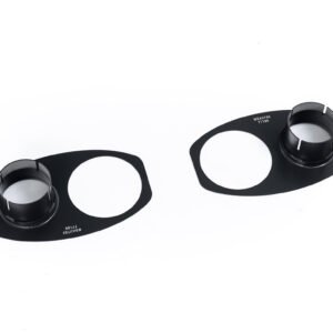 Audi RS6/RS7 C8 – opcional negro Cerakote trasero salida placas de acabado