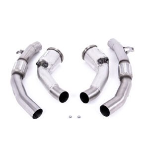 Audi RS6/RS7 C8 & S8 D5 – Large Bore Downpipes & De-Cat (For Milltek System)