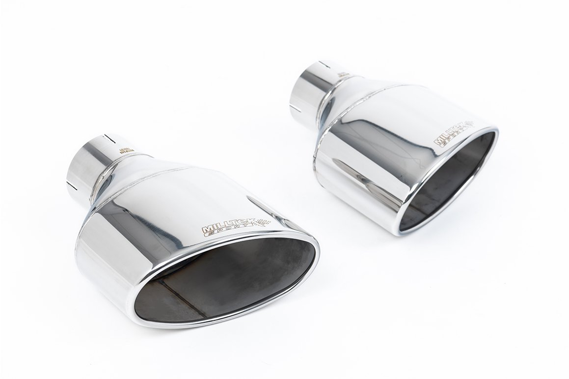 Audi TTRS MK3 Quattro – 80 mm Escape cat-back no resonado con salidas pulidas