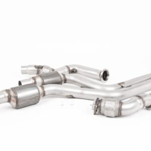 BMW F87 M2 Comp – Large Bore Downpipe Pair with Hi-Flow Sports Catalysts (For Milltek Cat-Back)