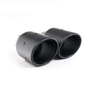BMW F20/21 M140i – escape desde OPF/GPF resonado con salidas GT-90 de fibra de carbono