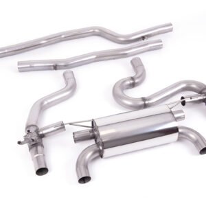 BMW F87 M2 Comp – Equal Length sistema de escape desde GPF/OPF (sonido máximo) con colas cuádruples GT-90 de titanio