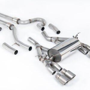BMW F80 M3/F82 M4 – Equal Length (sonido máximo) sistema de escape cat-back con colas de titanio