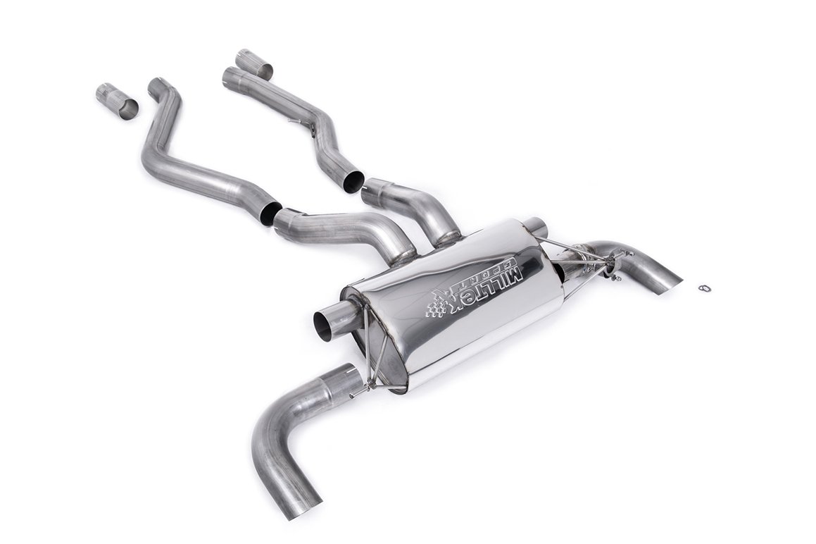BMW G20/21 M340i y G22 M440i – sistema de escape desde OPF – usa colas OE
