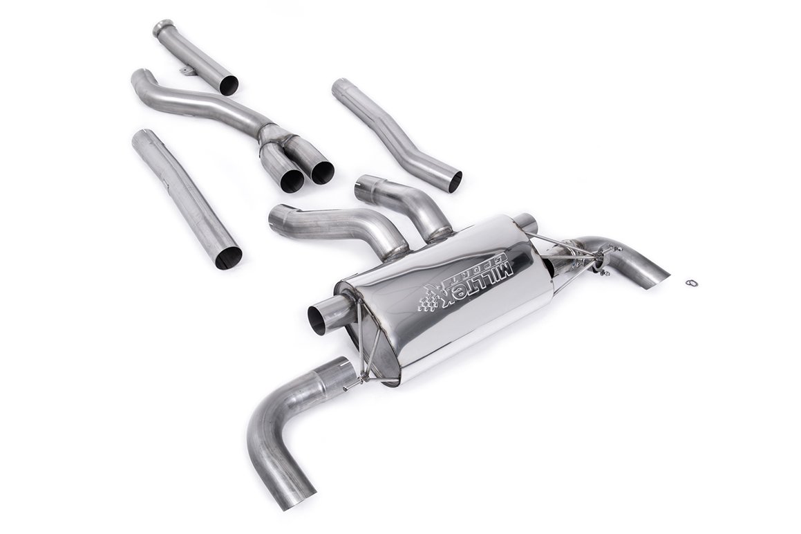 BMW G20/21 M340i y G22 M440i – sistema de escape cat-back – usa colas OE