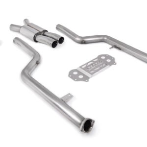 BMW G8X M3/M4 – 3″ supresor de OPF/GPF – resonado – solo para escape axle-back original