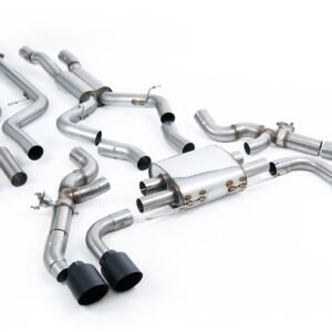 BMW X3 G01/X4 G02 S58 LCI – Primary Cat-Back System with Cerakote Black Trims