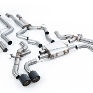 BMW X3 G01/X4 G02 S58 LCI – Primary Cat-Back System with Carbon Fibre Trims
