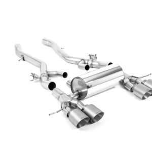 BMW G87 M2 – Centre Resonator Back System with GT-115 Brushed Titanium Trims