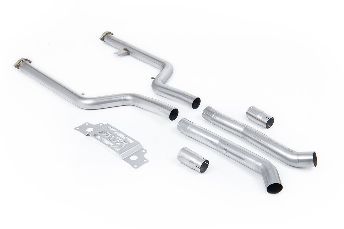 BMW G87 M2 – 3″ supresor de GPF/OPF – no resonado solo para escape axle-back original