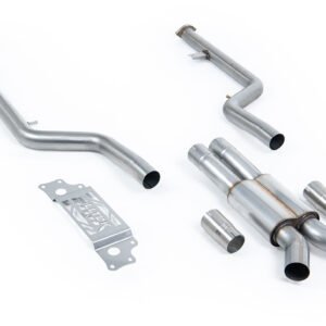 BMW G87 M2 – 3″ supresor de GPF/OPF – resonado solo para escape axle-back original