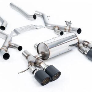 BMW G87 M2 – no resonado sistema cat-back secundario con colas JET-115 de carbono