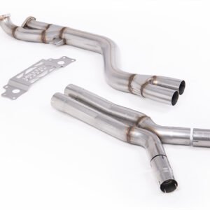 BMW G87 M2 – Secondary Catalyst Bypass – Non Resonated with X Pipe to OE Axle Back Only