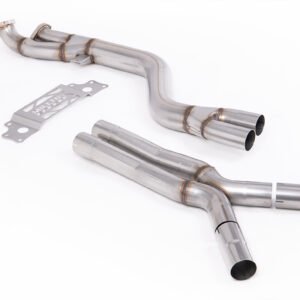 BMW G87 M2 – Secondary Catalyst Bypass – Non Resonated with X Pipe to Milltek Axle Back Only