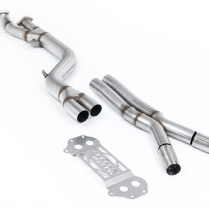BMW G8X M3/M4 – 4″ supresor de GPF/OPF – X tubo – solo para escape axle-back original