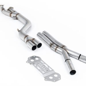 BMW G8X M3/M4 – 4″ supresor de GPF/OPF – X tubo – solo para escape axle-back Milltek