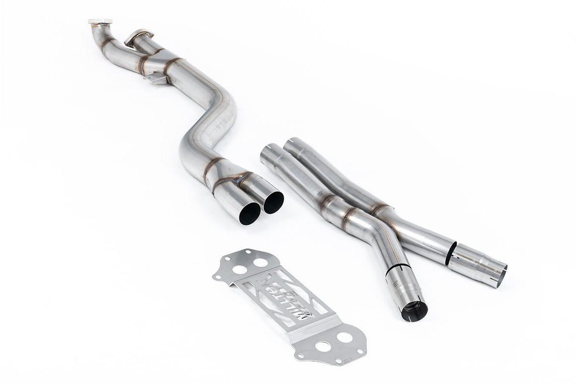 BMW G8X M3/M4 – Secondary Catalyst Bypass – X Pipe to OE Axle Back Only