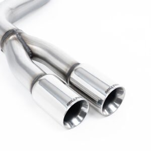 BMW 1 Series 118/120/123D (M-Sport Coupé) – escape cat-back con salida dobles pulidas conjunto