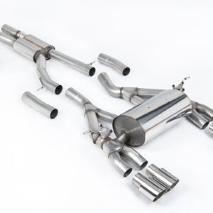 BMW F80 M3/F82 M4 – Cat-Back Exhaust System with Polished Trims