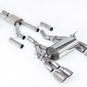 BMW F80 M3/F82 M4 – Race (Loudest) Cat-Back Exhaust System with Titanium Trims