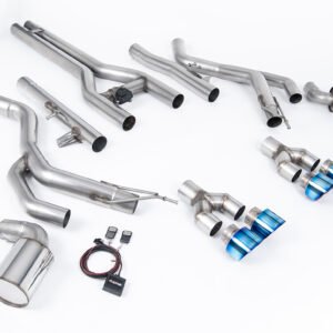 Dodge Challenger SRT Hellcat – Front Pipe-back with Active ‘H’ System and Burnt Titanium GT-100 Tips