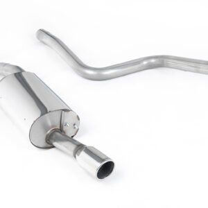 Ford Fiesta MK6 ST 150 – Non-Resonated (Louder) Cat-Back Exhaust System with Single Polished 90mm JET Tip