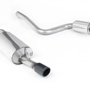 Ford Fiesta MK6 ST 150 – Resonated (Quieter) Cat-Back Exhaust System with Ceramic Coated Satin Black Trim