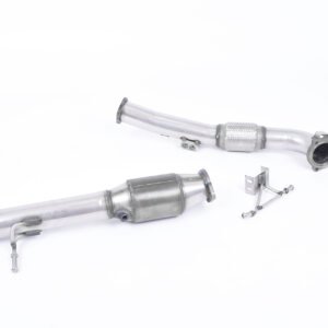 Ford Focus MK2 RS – Large Bore Downpipe with Hi-Flow Sports Catalyst (For Milltek Cat-Back)