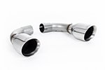 Ford Focus MK2 ST 225 – Escape cat-back no resonado (sonido más intenso) con salidas GT-100 100 mm pulidas