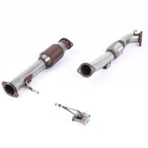 Ford Focus MK2 RS – Large Bore Downpipe with Hi-Flow Sports Catalyst (For Milltek Cat-Back)