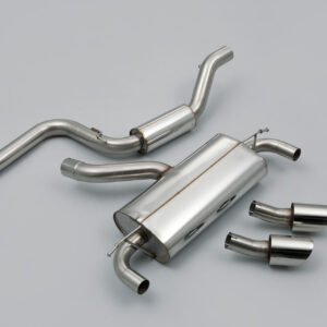 Ford Focus MK2 RS – Escape cat-back resonado (sonido más discreto) con dobles DTM salidas