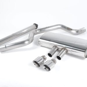 Ford Focus MK3 ST 5 door Hatchback – Non-Resonated (Louder) Cat-Back Exhaust System with Polished Tips