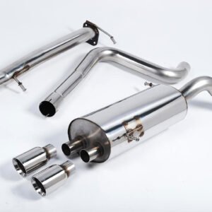 Ford Fiesta MK7/7.5 ST 1.6 – Non-Resonated (Louder) Cat-Back Race Exhaust System with Polished Tips