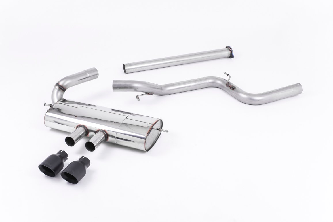 Ford Focus MK3 ST 5 door Hatchback – Resonated (Quieter) Cat-Back Exhaust System with Titanium Tips
