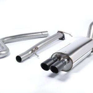 Ford Fiesta MK7/7.5 ST 1.6 – Non-Resonated (Louder) Cat-Back Race Exhaust System with Cerakote Black Tips