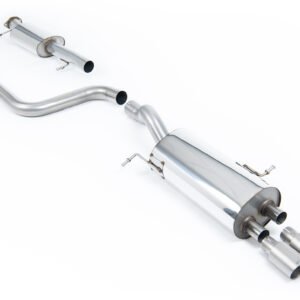 Ford Fiesta MK7/7.5 ST 1.6 – Resonated (Quieter) Cat-Back Exhaust System with Titanium Tips
