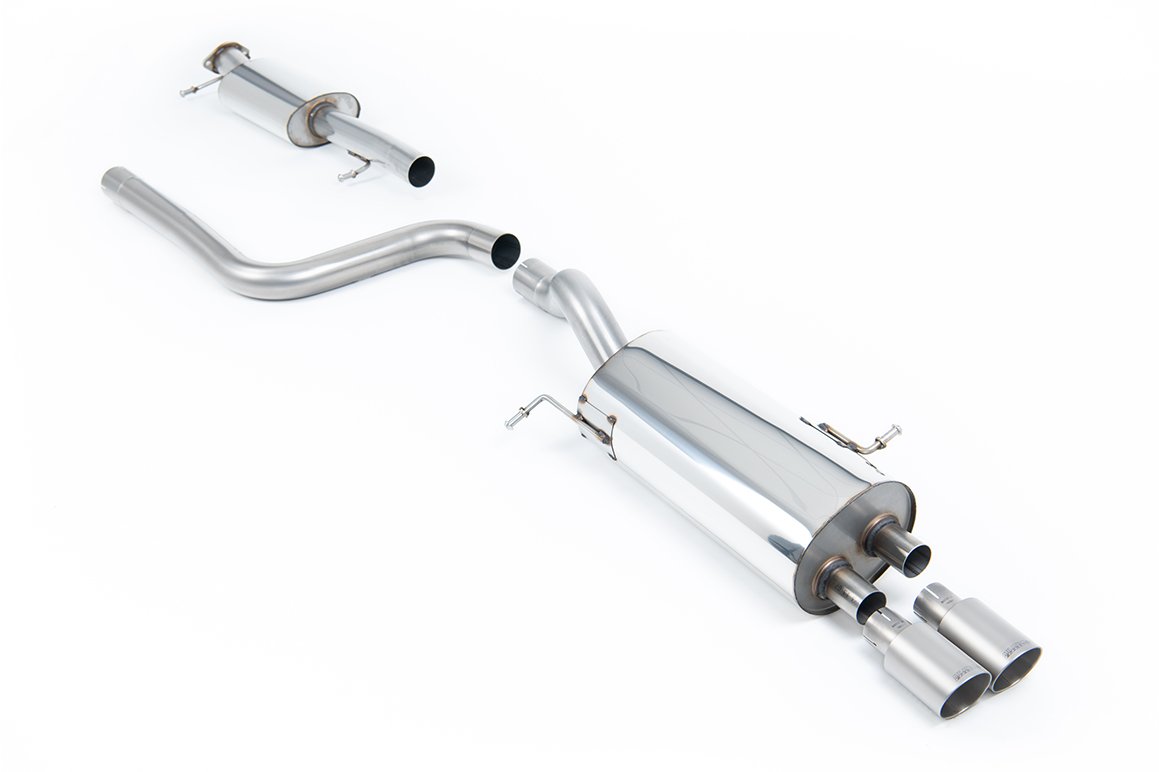 Ford Fiesta MK7/7.5 ST 1.6 – Resonated (Quieter) Cat-Back Exhaust System with Titanium Tips