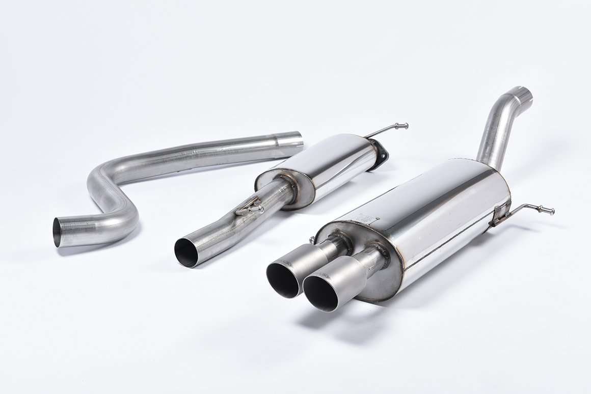 Ford Fiesta MK7/7.5 ST 1.6 – Non-Resonated (Louder) Cat-Back Race Exhaust System with Titanium Tips