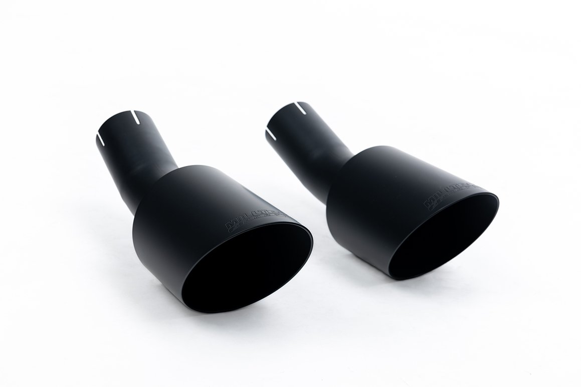 Ford Focus MK2 RS – Escape cat-back resonado (sonido más discreto) con salidas negras Cerakote