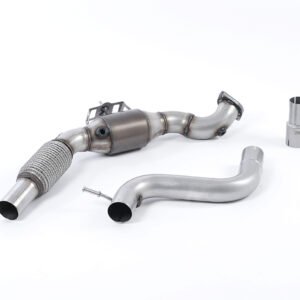 Ford Mustang 2.3 (S550/S650 Fastback) – Downpipe de gran diámetro con catalizador deportivo de alto flujo (para cat-back OE)