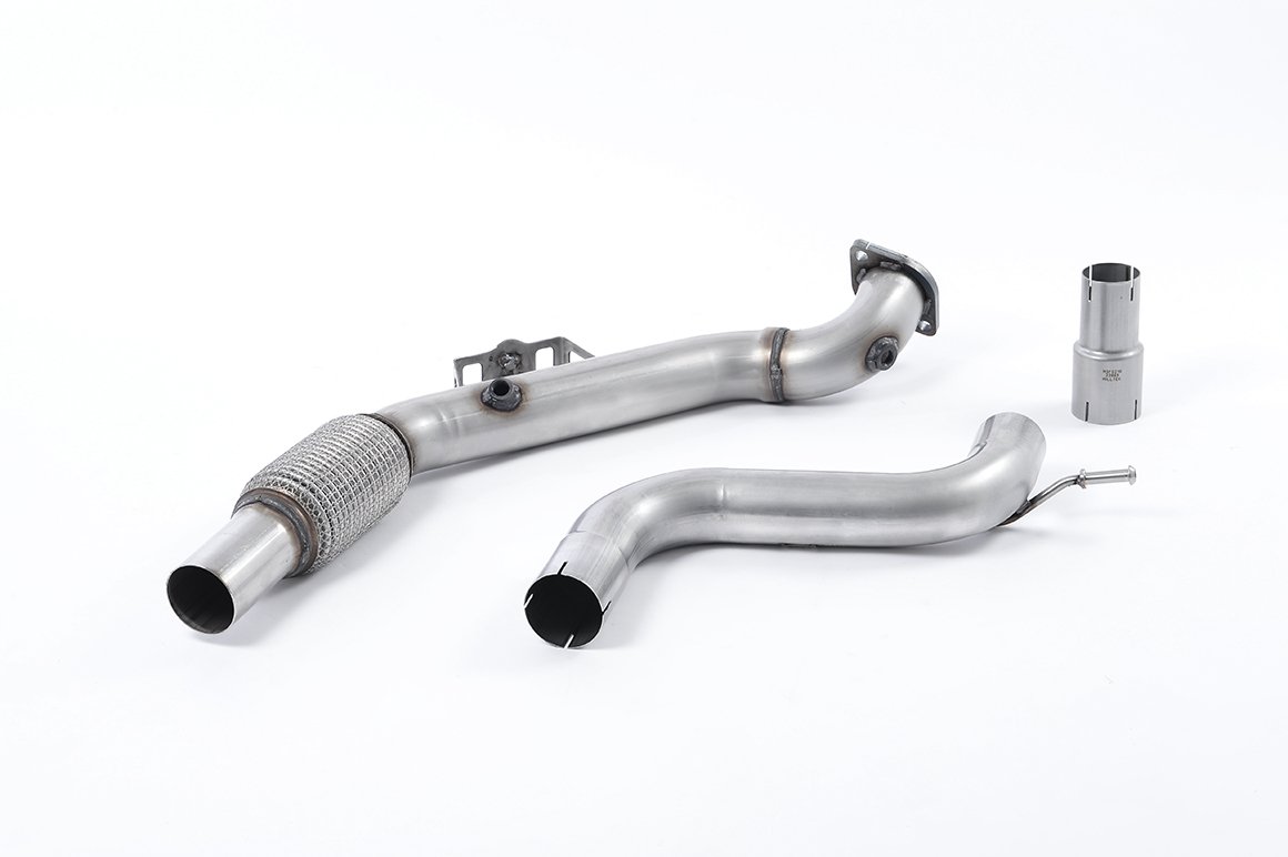 Ford Mustang 2.3 (S550/S650 Fastback) – Downpipe de gran diámetro con supresor de catalizador (para cat-back OE)