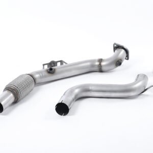 Ford Mustang 2.3 (S550/S650 Fastback) – Downpipe de gran diámetro con supresor de catalizador (para Milltek cat-back)