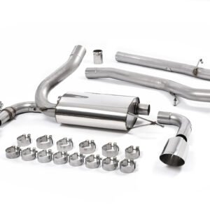 Ford Focus MK3 RS – Non-Resonated (Louder) Cat-Back Exhaust System with Polished GT-115 Trims