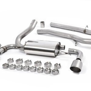 Ford Focus MK3 RS – Non-Resonated (Louder) Cat-Back Exhaust System with Titanium GT-115 Trims