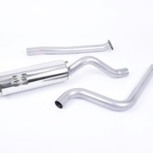 Ford Fiesta MK7/7.5 ST 1.6 – Non-Resonated (Louder) Cat-Back Race Exhaust System with Burnt Titanium Tips