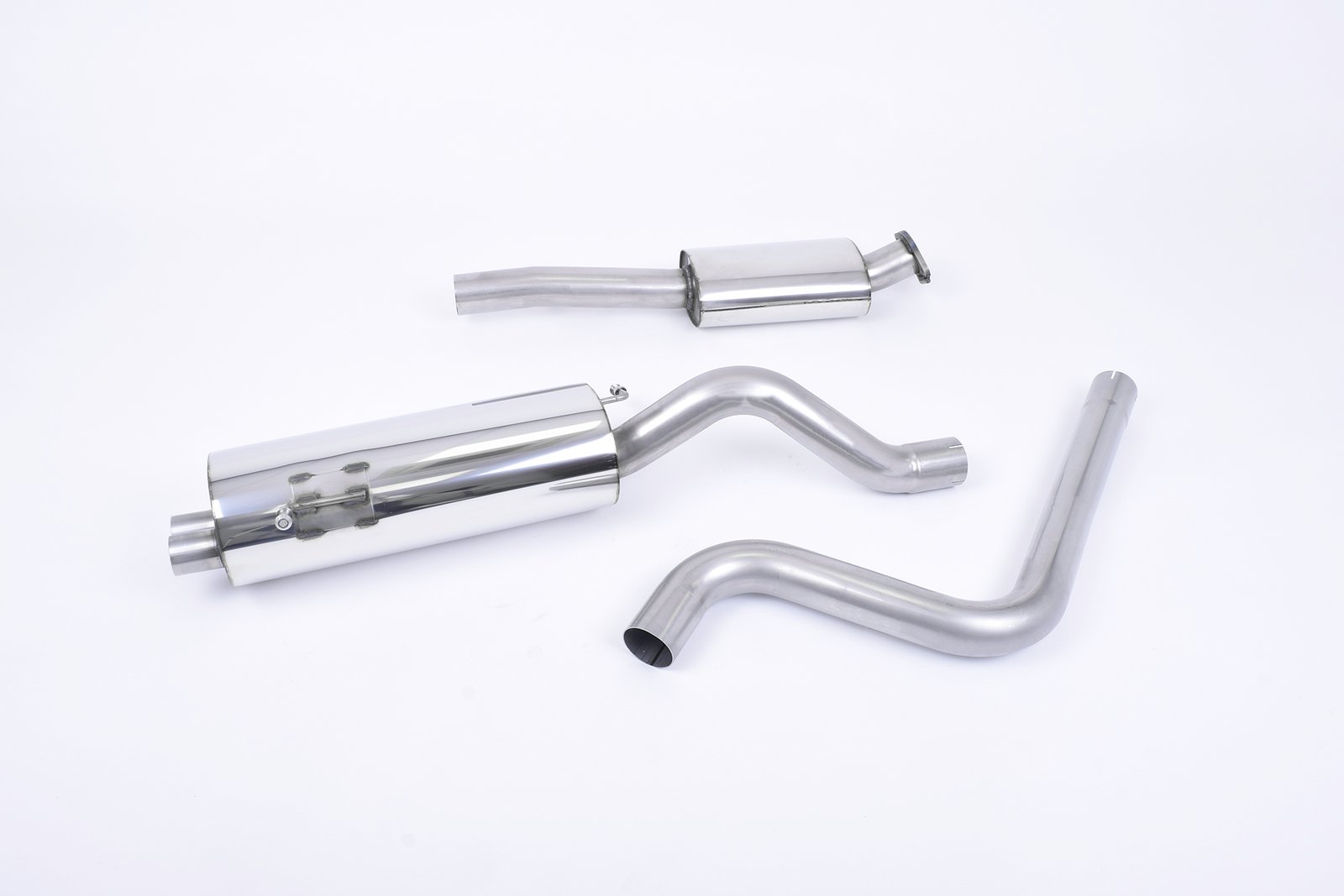 Ford Fiesta MK7/7.5 ST 1.6 – Resonated (Quieter) Cat-Back Race Exhaust System with Burnt Titanium Tips