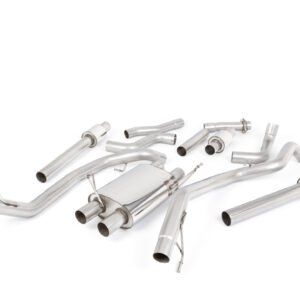 Ford F150 Raptor V6 Supercrew (Gen 2) – Cat-Back Exhaust System with GT-115 Polished Trims