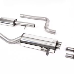 Ford Fiesta MK7 ST 1.6 – Resonated (quieter) Cat Back Exhaust System with Polished Tips
