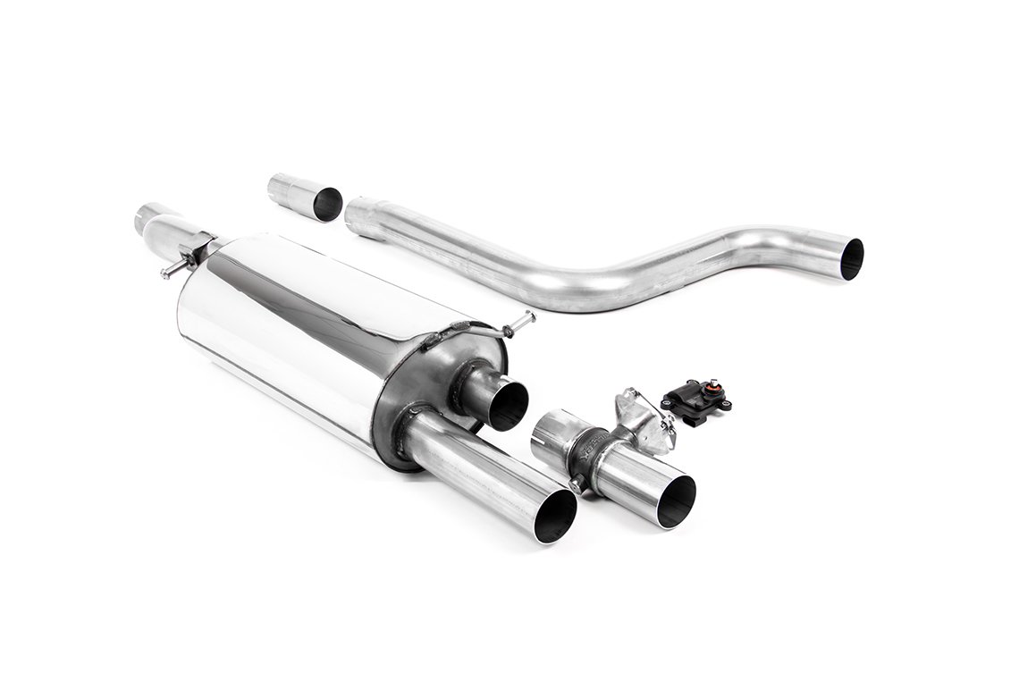 Ford Puma ST (GPF Equipped) – Valved OPF Back Exhaust System with Polished GT-90 Trims